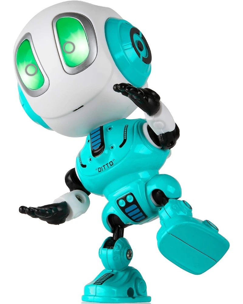 Force1 Ditto Mini Voice Changer Robot Toy for Kids - Blue