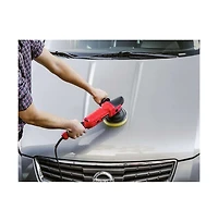 Powerbuilt 6 Inch Dual Action Orbital Long Throw Polisher with Speed Control