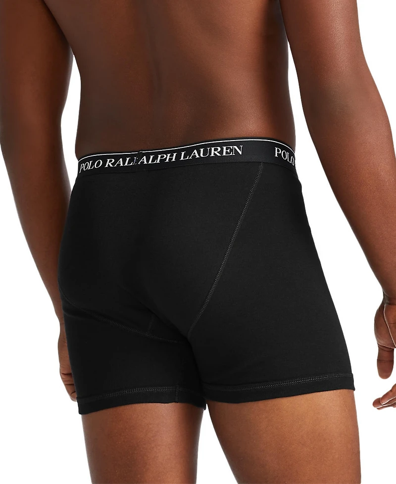 Polo Ralph Lauren Men's 3-Pack Classic Cotton Boxer Briefs