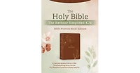 The Holy Bible: The Barbour Simplified Kjv Bible Promise Book Edition [Chestnut Floral]: A Carefully Updated Edition of the Time-Tested King James Ver