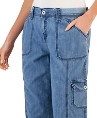 Style & Co Women's Mid-Rise Cargo Capri Pants, Exclusively at Macy's