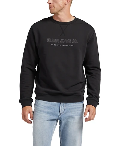 Silver Jeans Co. Men's Crewneck Sweatshirt