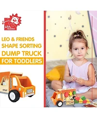 Leo & Friends Shape Sorting Dump Truck