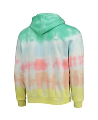 Men's The Wild Collective Mint, Coral Wnba Logowoman Pride Pullover Hoodie
