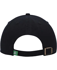 Men's '47 Brand Black Dallas Stars Clean Up Adjustable Hat