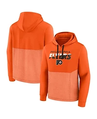 Men's Fanatics Orange Philadelphia Flyers Slash Attack Pullover Hoodie