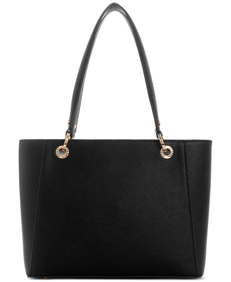 Guess Noelle Small Double Compartment Top Zip Tote Bag