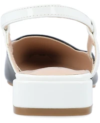 Journee Collection Women's Paislee Slingback Flats