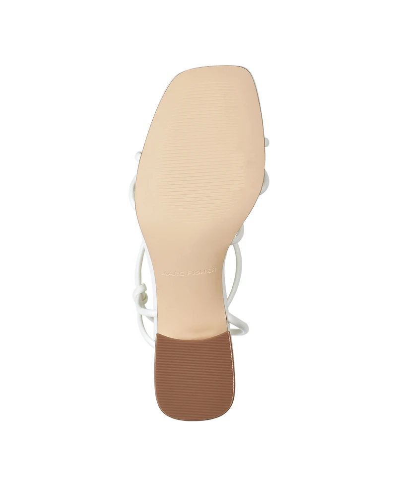 Marc Fisher Women's Gurion Square Toe Dress Sandals
