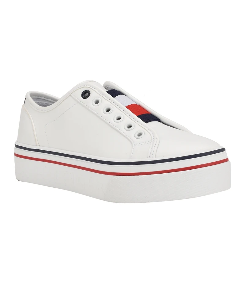 Tommy Hilfiger Women's Balie Casual Platform Slip on Sneakers