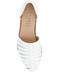 Journee Collection Women's Anyah Caged Two-Piece Flats