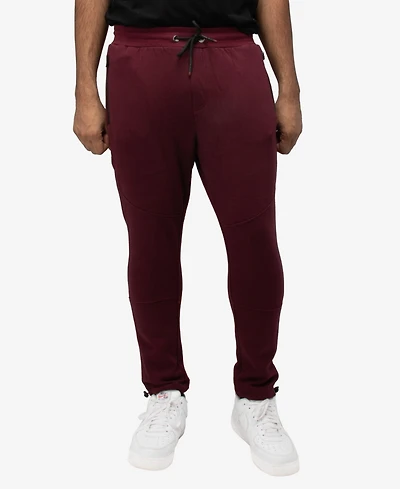 X-Ray Men's Fleece Adjustable Ankle Drawstring Joggers Pants
