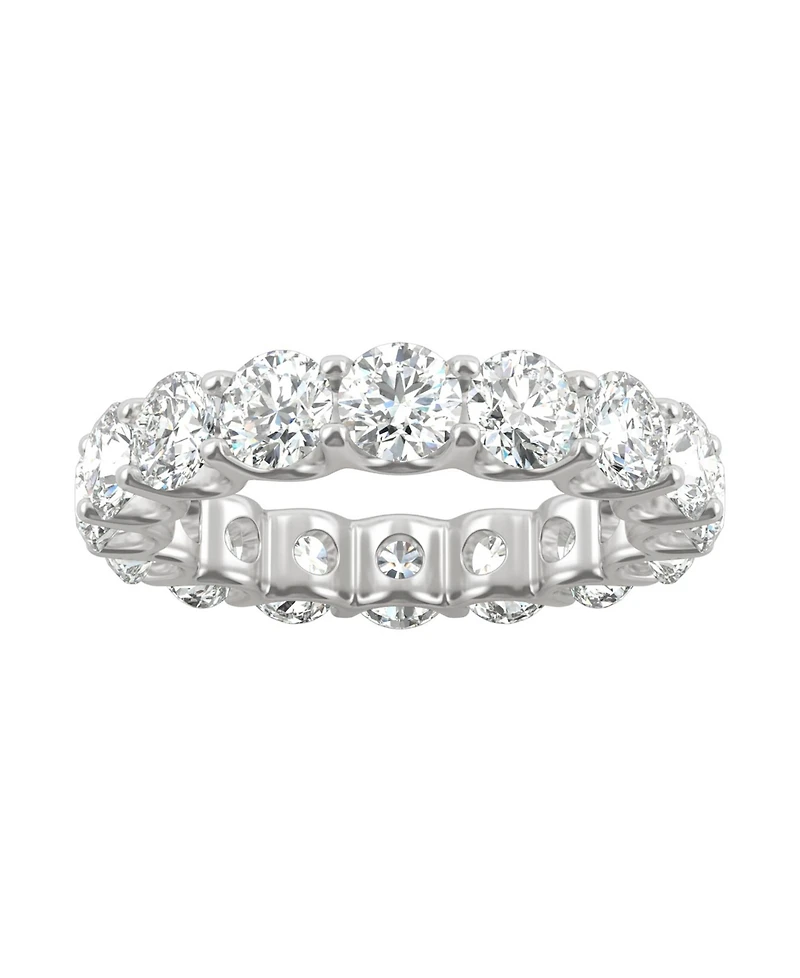 Charles & Colvard Moissanite Eternity Band (5 ct. t.w. Diamond Equivalent) 14k White Gold