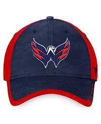 Men's Fanatics Navy, Red Washington Capitals Authentic Pro Rink Camo Flex Hat