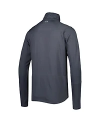 Men's Msx by Michael Strahan Charcoal New England Patriots Half-Zip Hoodie