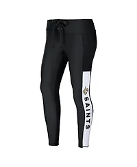 Women's Wear by Erin Andrews Black New Orleans Saints Leggings