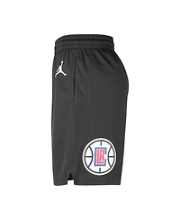 Men's Jordan Black La Clippers 2022/2023 Statement Edition Swingman Performance Shorts