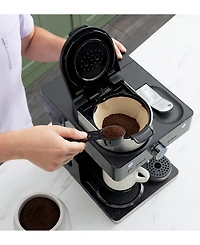 Ninja CFN601 Espresso & Coffee Barista System, Single-Serve Coffee & Nespresso Capsule Compatible