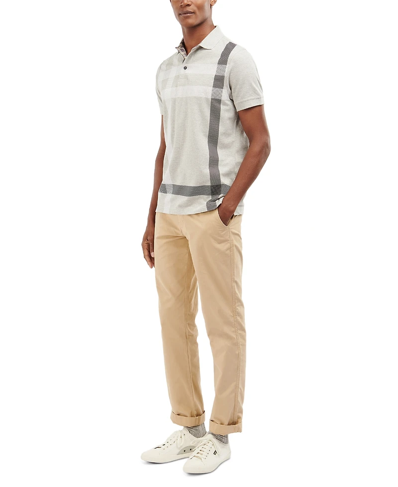 Barbour Men's Blaine Oversized Tartan-Print Polo