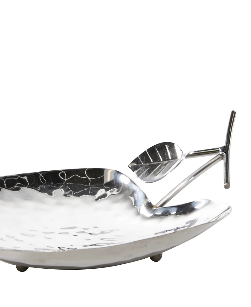 Rosemary Lane Metal Apple Fruit Tray, Set of 3, 9", 11", 13" W