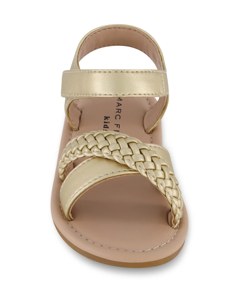 Marc Fisher Toddler Girls Open Toe Criss Cross Sandals