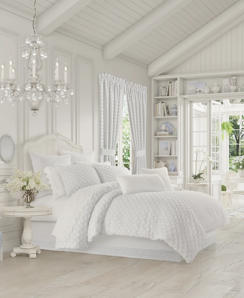 Piper & Wright Lillian Jacquard 3-Pc. Comforter Set, Full/Queen