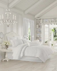 Piper & Wright Lillian Jacquard 3-Pc. Comforter Set, Full/Queen