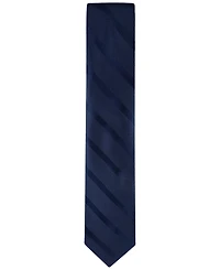 Tommy Hilfiger Men's Solid Textured Stripe Tie