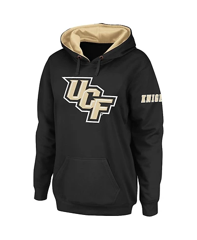 Women's Stadium Athletic Black Ucf Knights Big Logo Pullover Hoodie