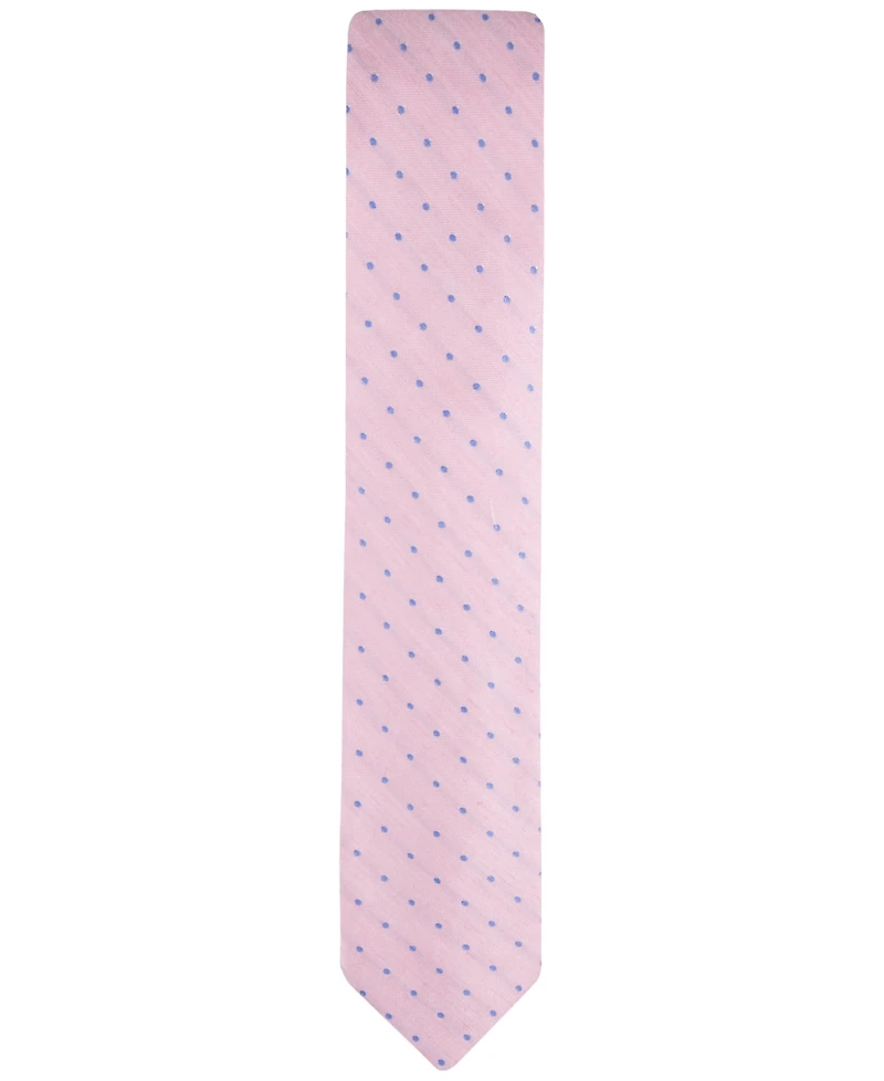Tommy Hilfiger Men's Linen Dot Tie