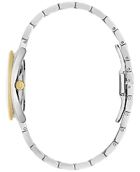 Bulova Women's Duality Diamond (1/10 ct. t.w.) Two-Tone Stainless Steel Bracelet Watch Box Set 34mm
