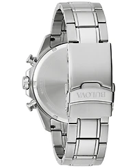 Bulova Men's Chronograph Marine Star Stainless Steel Bracelet Watch 44mm