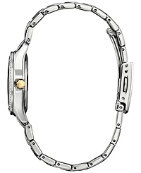 Citizen Eco-Drive Women's Crystal Two-Tone Stainless Steel Bracelet Watch 30mm