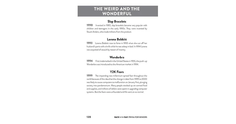 Back in the Day Trivia for Seniors: Facts and Trivia from History and Pop Culture to Keep Your Mind Sharp and Boost Your Memory by Andrew Thompson