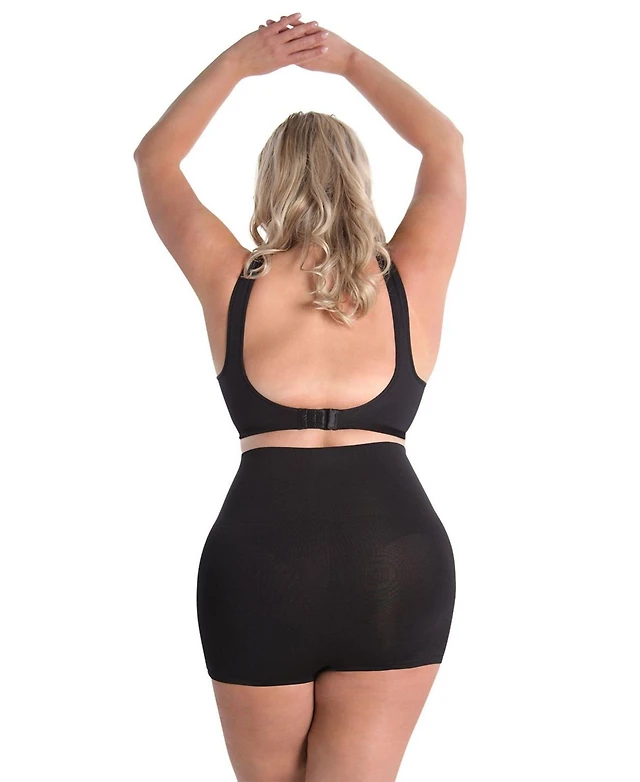 Shop MeMoi Plus High-Waisted Seamless Shaping Boy Shorts at