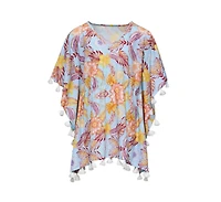 Toddler, Child Girls Boho Tropical Cover Up