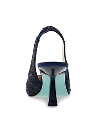 Betsey Johnson Women's Clark Slingback Evening Pumps