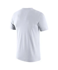 Men's Nike White Michigan State Spartans Basketball Retro 2-Hit T-shirt
