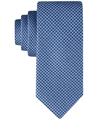 Calvin Klein Men's Steel Micro-Dot Solid Tie