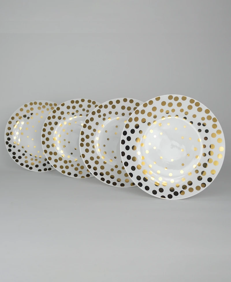 Euro Ceramica Echo Salad Plates, Set of 4