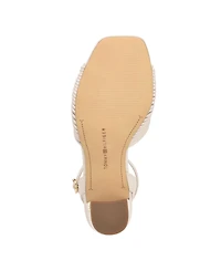 Tommy Hilfiger Women's Sarifina Knotted Block Heel Sandals
