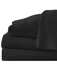 Southshore Fine Linens Classy Pleated 21" Extra deep, Pocket Sheet Set