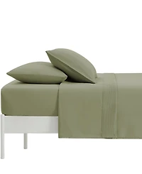 Southshore Fine Linens Classy Pleated 21" Extra deep, Pocket Sheet Set