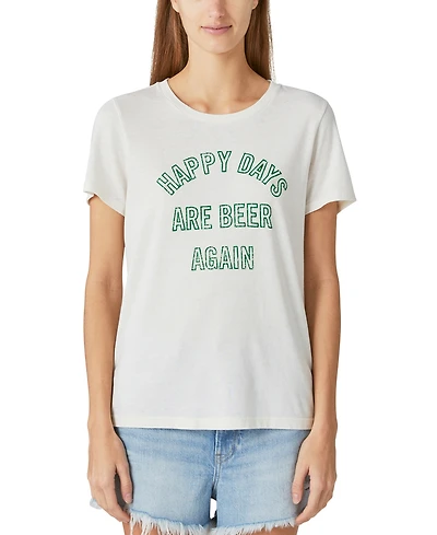 Lucky Brand Women's Graphic-Print Short-Sleeve T-Shirt