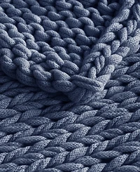 Madison Park Chunky-Knit Handmade Throw, 50" x 60"