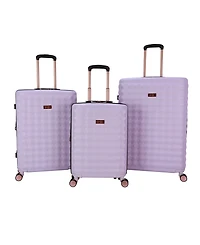 Jessica Simpson Vibrance 3 Piece Hardside Luggage Set
