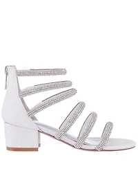 Nina Big Girls Sparklar Rhinestone Embellished Dress Sandal