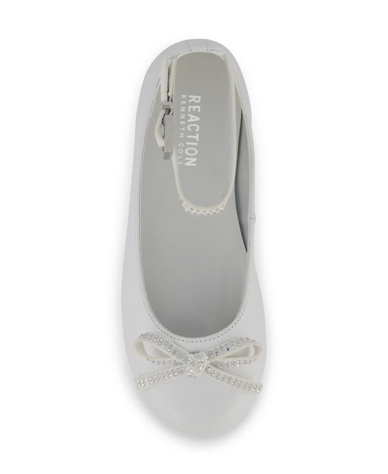 Kenneth Cole New York Little Girls Daisy Sara Ballet Flat Shoes