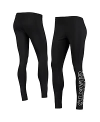 Women's G-iii 4Her by Carl Banks Black San Francisco Giants Stadium Leggings