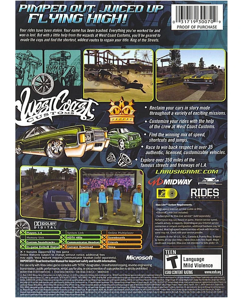 La Rush - Microsoft Xbox